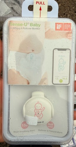 Sense baby monitor - sense-u, pink
