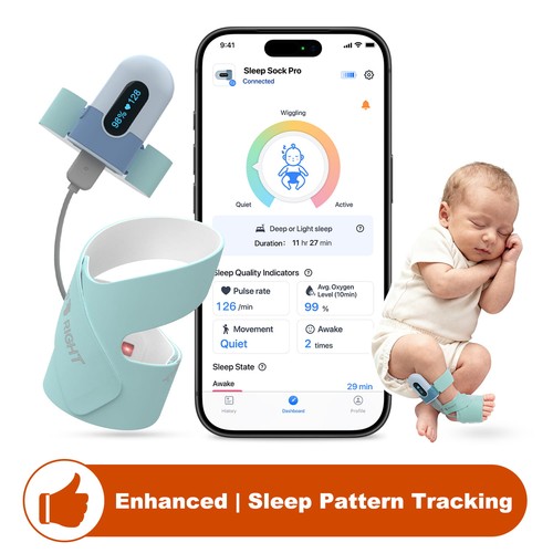 Enhanced smart sock baby - smart,