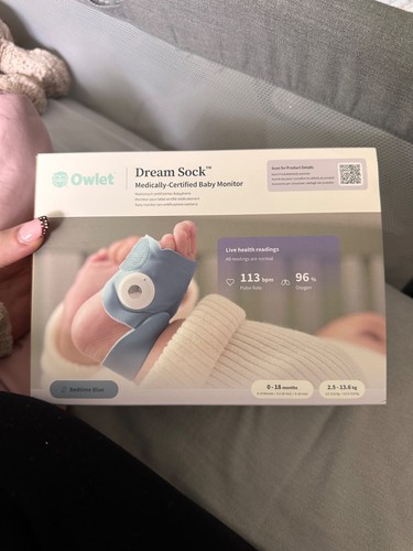 Owlet dream sock - owlet, bedtime