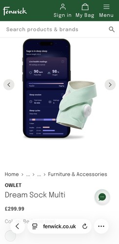 Owlet smart sock 3rd - smart,